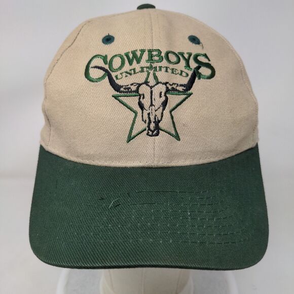 Cowboys Unlimited Fitted Hat Multicolor OSFA Embroidered 6 Panel Toppers - Picture 2 of 10